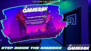 Join us as we STEP INSIDE  THE GAMEBOX... The IMMERSIVE GAMEBOX in Salt Lake City, Utah!!!
