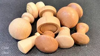 Diy Wood Cabinet Drawer Knobs Woodturning