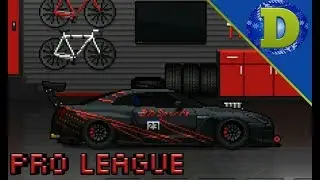 Nissan GTR Tournament PRO League (Pixel Car Racer).