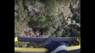 RACQ Lifeflight Helipcopter rescues man on Mount Barney in the Scenic Rim