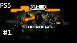 Call of Duty® Black Ops 6 OPEN BETA PS5 Gameplay Part 1