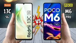 Redmi 13C 5G Vs Poco M6 Pro - Full Comparison 🔥 Techvs