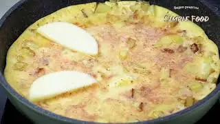 Вкуснейший ЗАВТРАК для ЛЕНТЯЕВ за 10 минут на сковороде! НЕРЕАЛЬНО ВКУСНЫЙ Завтр