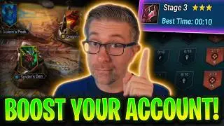 F2P ACCOUNT FIX! 5 Things To Focus On For FASTER PROGRESS! | Raid Shadow Legends Guide