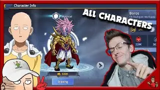 ALL CHARACTERS | One Punch Man Road To Hero 2.0