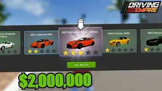 OPENING 2M WORTH OF CASES IN DRIVING EMPIRE!! (Roblox)