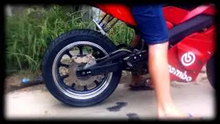 [Moto Life] Отжиг резины на Irbis gr 250 (Сочинские Мотоциклы)