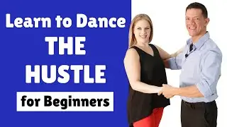 LEARN TO DANCE THE HUSTLE 🕺Basic Hustle Dance Steps for Beginners