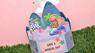 Neverland inspired Platform Pop-Up card with Chari