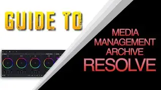 GUIDE TO RESOLVE MEDIA MANAGEMENT VS ARCHIVE