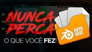 Salvamento automático no Blender!