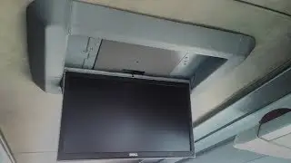 Механизм для телевизора в маршрутке.