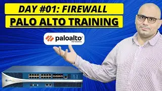 Palo Alto Firewall with Panorama LIVE | Cyber Security | Day 1: Firewall Training