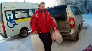 2022.16.2022 Доставили очередную партию вещей для нуждающихся в соцзащиту с. Фершампенуаз.