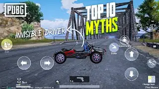 😱 INVISIBLE DRIVER GLITCH | BGMI / PUBG MOBILE TOP 10 MYTHS | PUBG Myths #62(Hindi /Urdu)