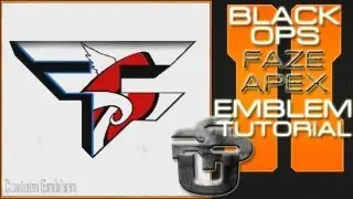 Faze Apex Logo : Call of Duty Black Ops 2 Emblem Tutorial