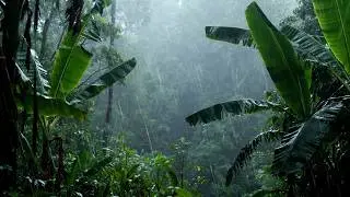 99% Instantly Deep Sleep with Heavy Rain Sounds 🌧️ Natural Forest Rain ASMR for Insomnia Relief