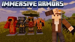 Новая броня в Майнкрафт // Immersive Armors // Minecraft Mods // Обзор Мода