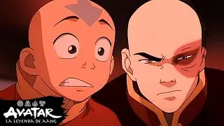 El primer escape de Aang de Zuko 🔥 | Escena completa | Avatar: La Leyenda de Aang