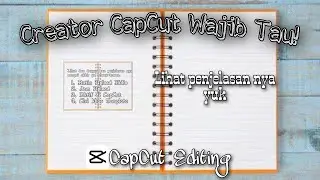 Syarat Upload Vidio CapCut Agar Cepat FYP |CapCut Editing