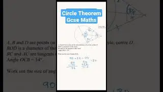 Circle Theorem GCSE Maths