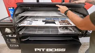 First Look at the NEW Pit Boss TITAN Pellet Smoker