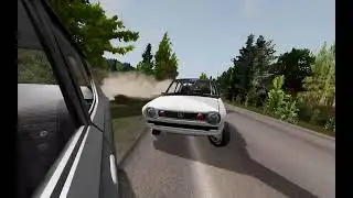My summer car multiplayer police chase be like...