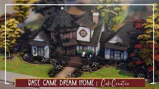 Base Game House with Underground Pool! | Sims 4 Speed Build w/ Voiceover