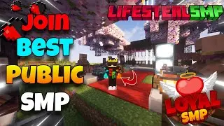 📢 New Best Lifesteal Public Smp Server For Minecraft 📡 | Java + PE | 24/7 Online | Free To Join 🥰