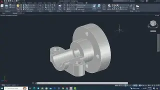 AutoCAD Mechanical Drawing 3D Practice