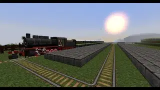 Minecraft - Trains Mod - Steam Train
