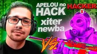 BRD vs CHEATER NEWBA no premier, não CLICOU e apelou no HACK!