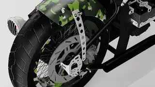 Kawasaki Vulcan vn800 Fender Strut Bracket Video 2