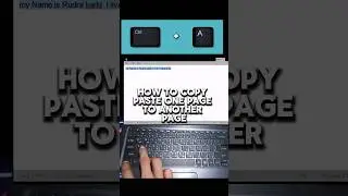 how to copy paste one page to another page 
