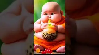 little baby Monk☺️#shorts #subscribe #baby