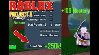 Roblox Project X - HOW TO GET 250K Mastery XP!! (CODES)