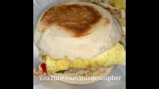 Crab Breakfast Muffin (My Crab McMuffin!)