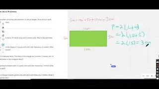 Perimeter: Word Problems