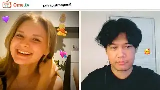 Bule Ini Mau Ketemu Aku Di Indonesia Karena Udah Nyaman - Ome TV Internasional | Omegle