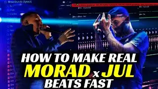 How to Make a Morad Jul Type Beat. Morad Drum Kit Royalty Free. Morad tutorial. Jul tutorial.