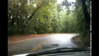 A gorgeous drive with music...