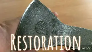 Restoration of an old ax//Реставрация старого топора