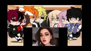 реакция 💜Но задира школы не даёт мне покоя🧸 на Руню🐰 + Мёрфи