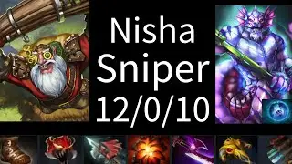 Nisha Sniper vs AM, Batrider, Rubick, Emchantress, DP - Liquid vs OT g23 DPC 2023 WEU dota