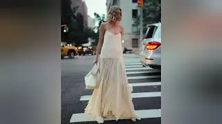 Трендовые платья с заниженной талией