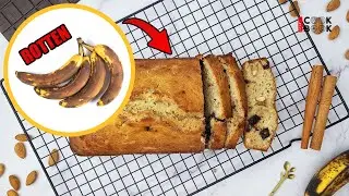 Make Delicious Banana Bread With Rotten Bananas | Simple Cookbook