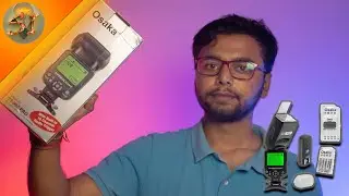 Osaka TT990RFSK-OS Camera Flash Speedlight with Inbuilt Radio Trigger and Transmitter combo Unboxing
