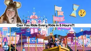 5 Hours to Ride EVERYTHING at Disneyland Paris – Can I Do It?