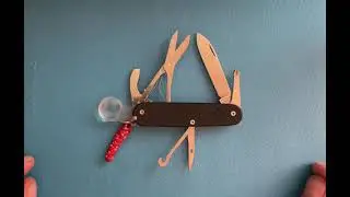 Victorinox SAK mod: Yeoman variant G10 scales