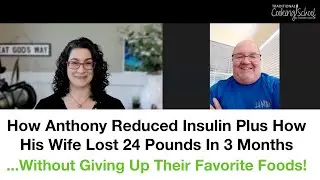 How Anthony reduced insulin & how his wife lost 24 pounds in 3 months... #eatgodsway #healthyeating